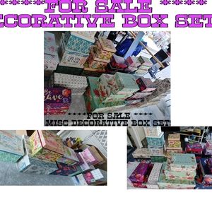 Decorative gift boxes